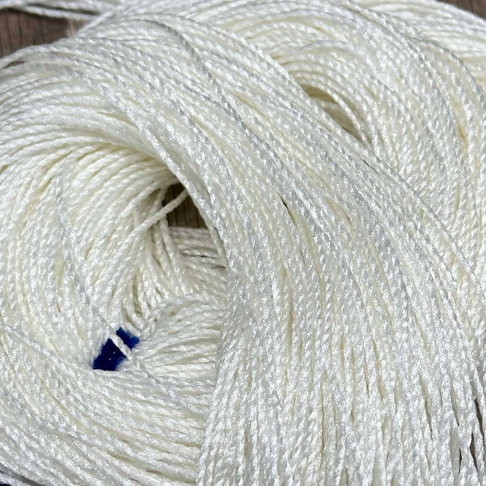DG Nylon Micro Twist Braids Pearl A91125 1.5mm 1oz/28g 36in/92cm White Doll Hair